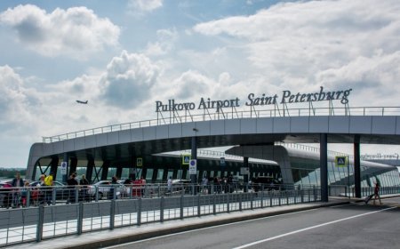 Sankt-Peterburq aeroportunun fəaliyyəti müvəqqəti dayandırılıb