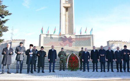 Şamaxıda da anım mərasimi keçirildi