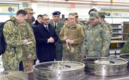 Hərbi attaşelər Aviasiya Təmir Zavodunda olublar